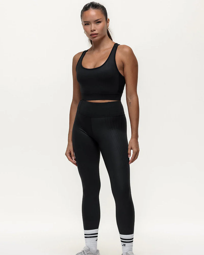 Agility Workout Bra - Black Onyx - Image 5