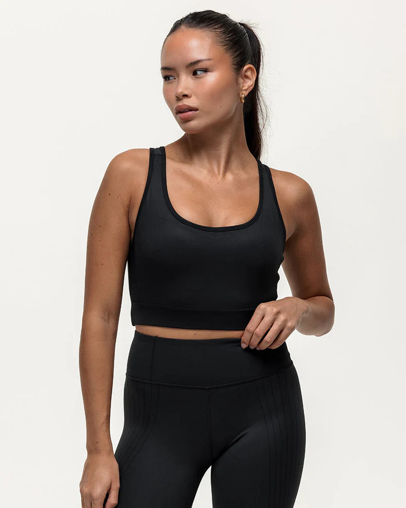 Agility Workout Bra - Black Onyx - Image 6