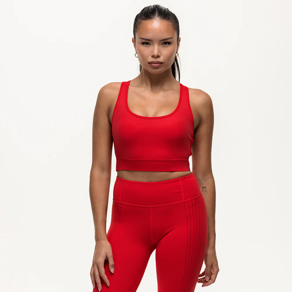 Agility Workout Bra - Ruby Red - Image 6