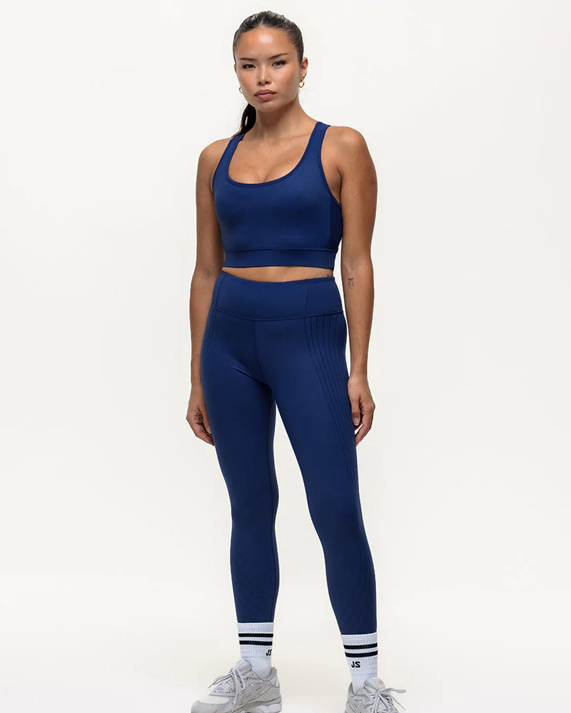 Agility Workout Bra - True Navy - Image 5