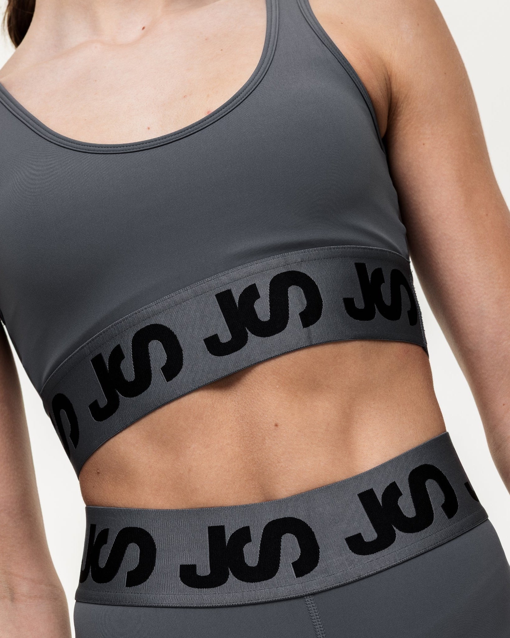 Airflow Medium Support Bra - Slate/Black - Image 4