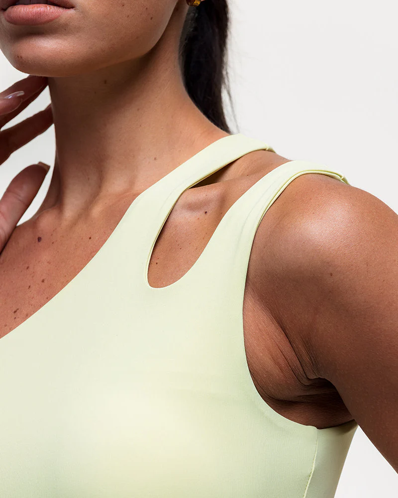 Asana Sports Bra - Lime - Image 7