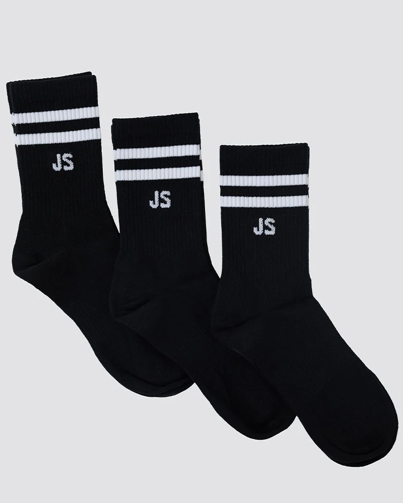 Black Onyx Athletic Socks (3 pack) - Image 3