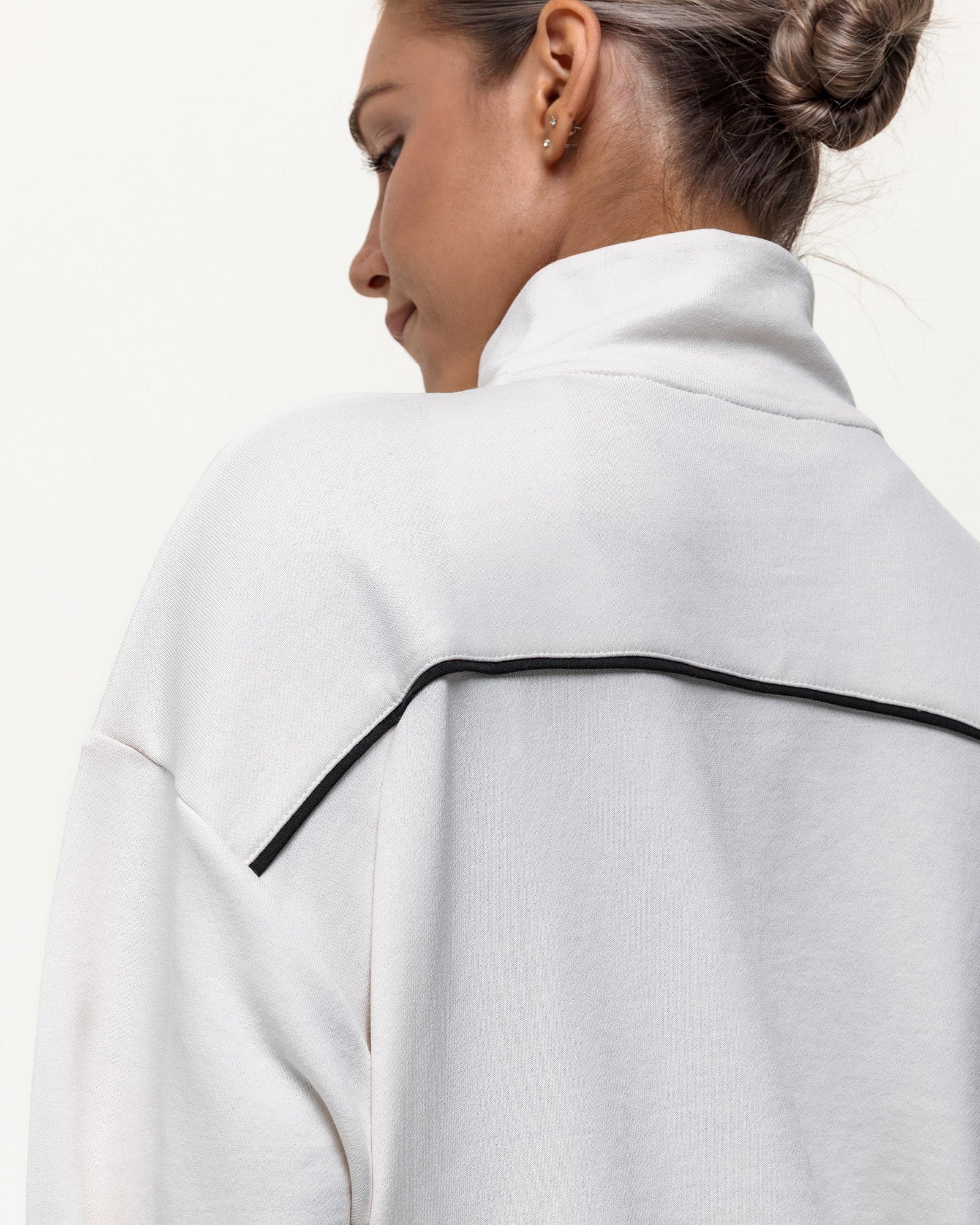 Club House Quarter Zip - Off White - Image 5
