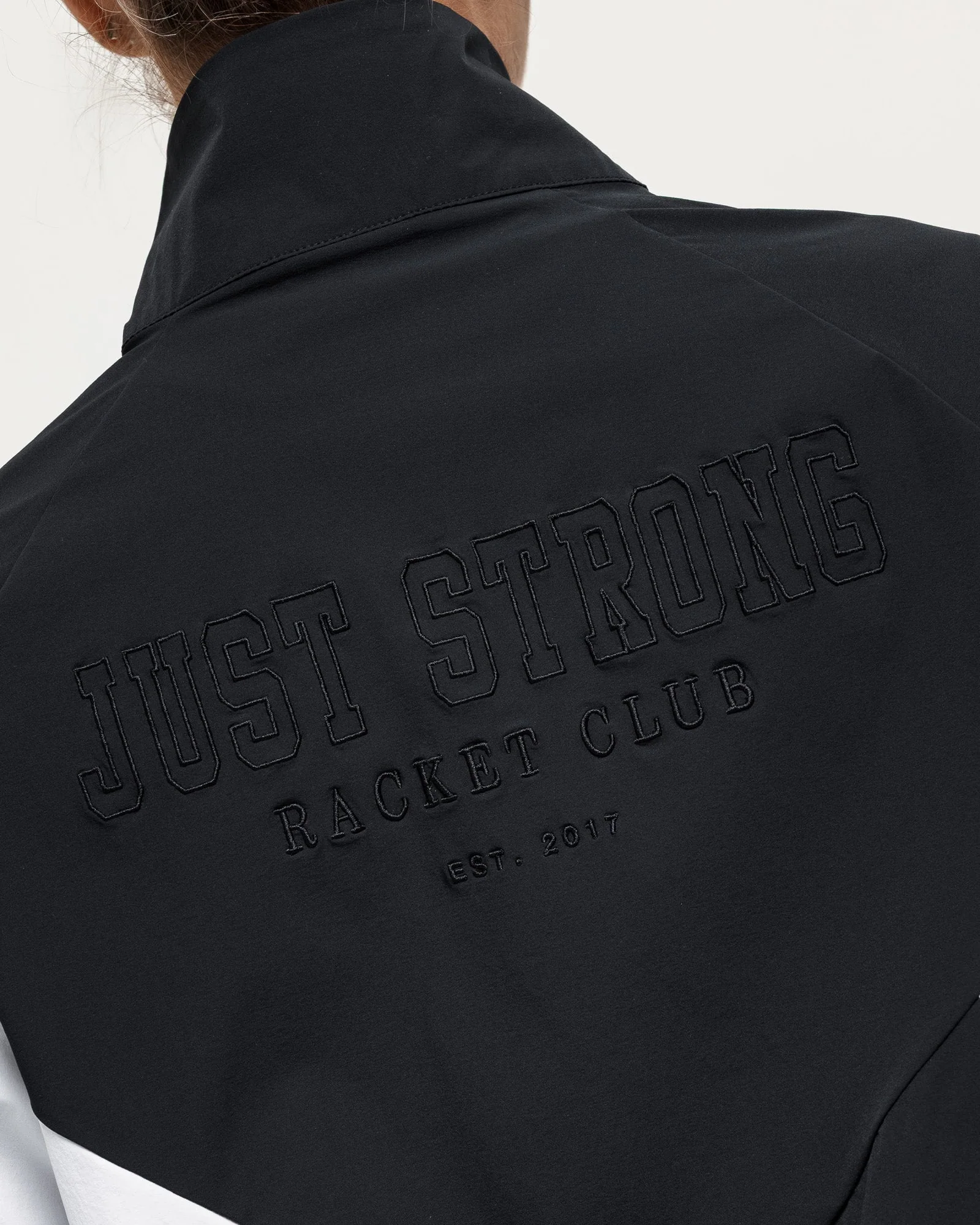 Courtside Track Jacket - Black/White - Image 4