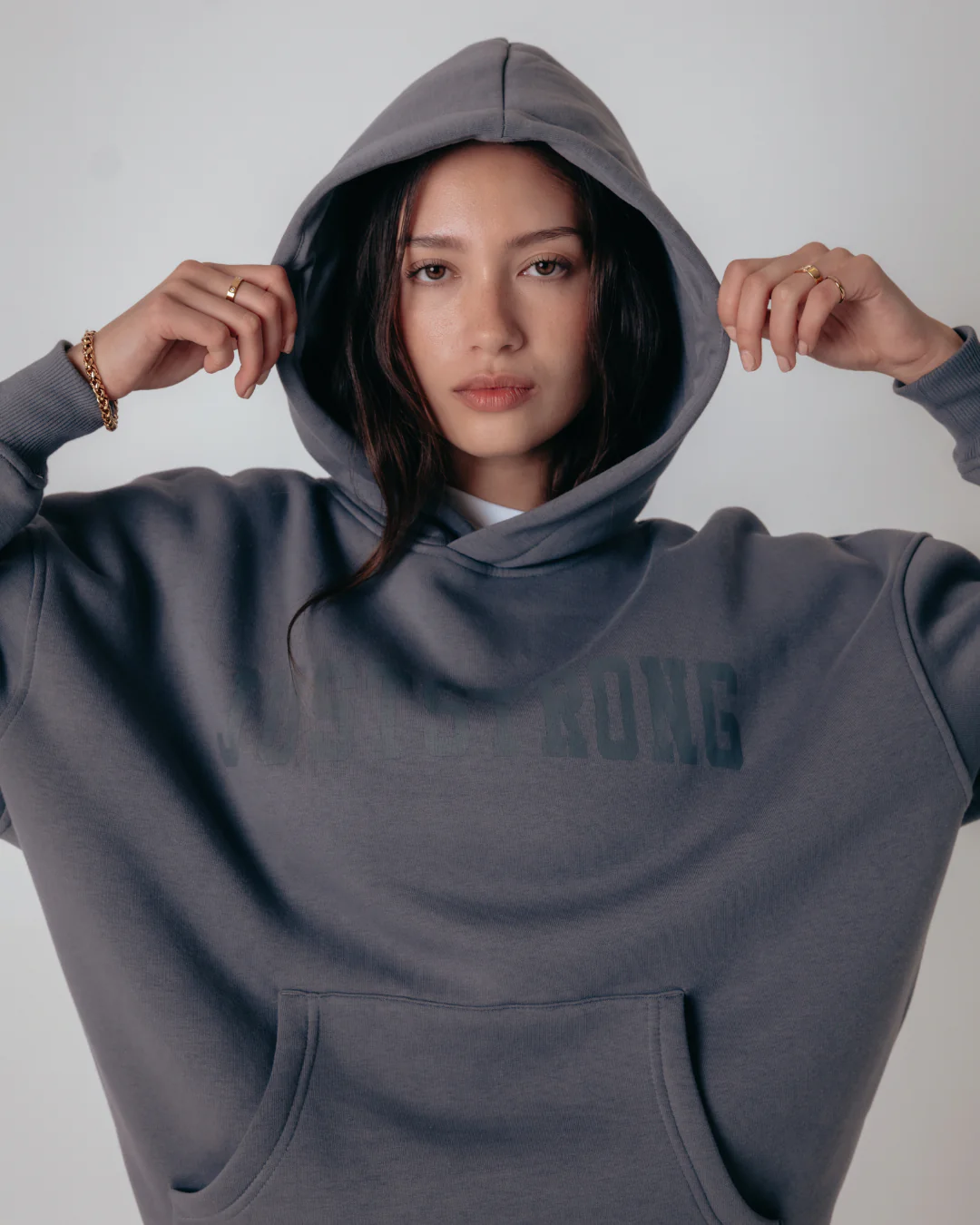 Essentials Oversized Hoodie - Graphite - Image 3