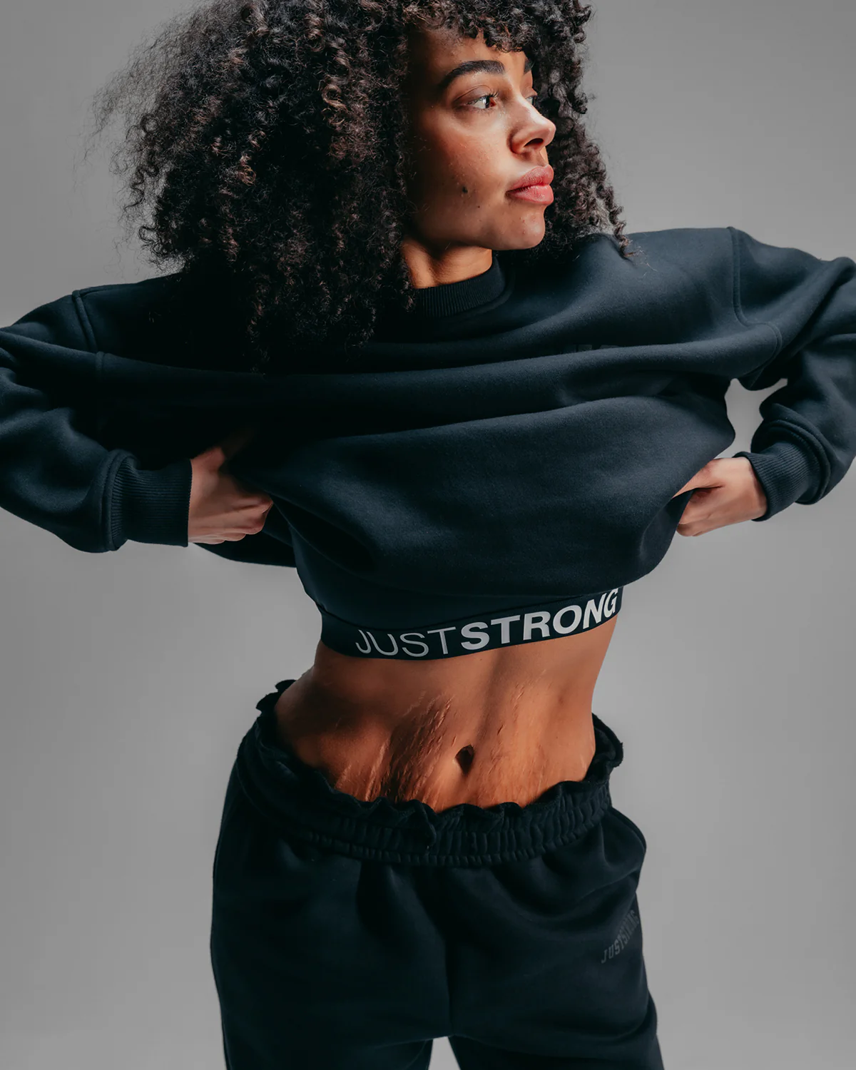 Essentials Oversized Sweatpants - Black - Image 6