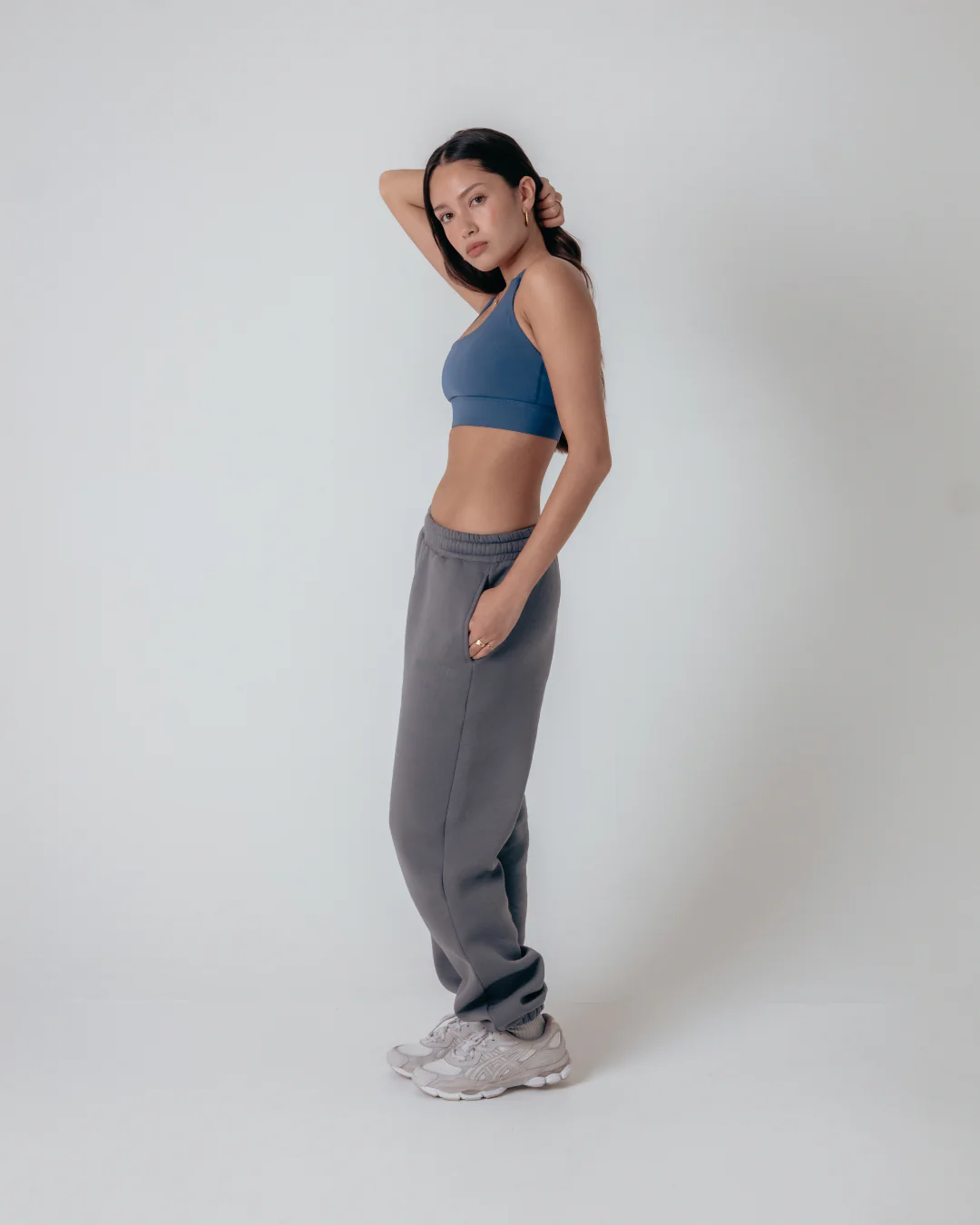 Essentials Oversized Sweatpants - Graphite - Image 4