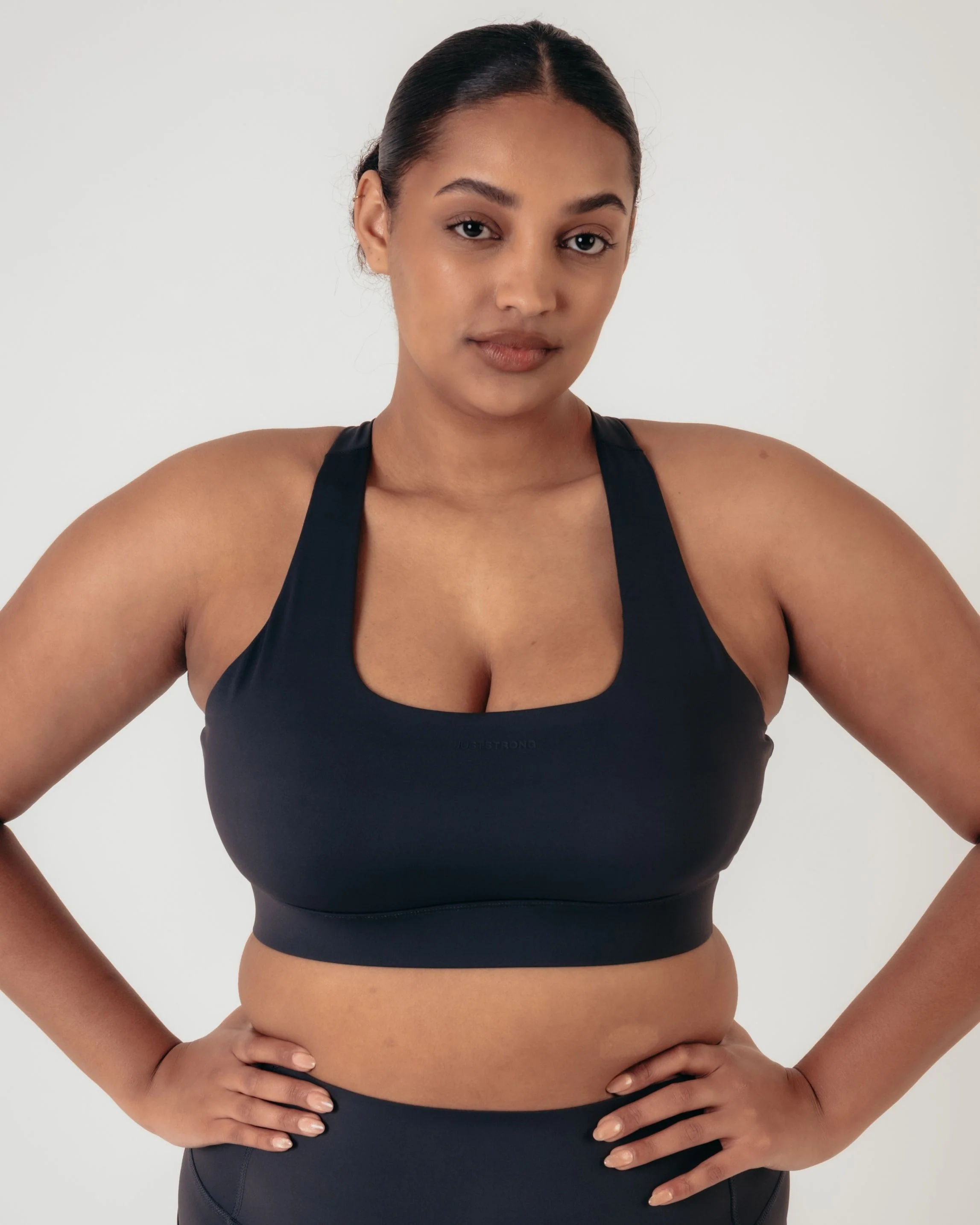 Flex Medium Support Bra - Washed Black - Image 4
