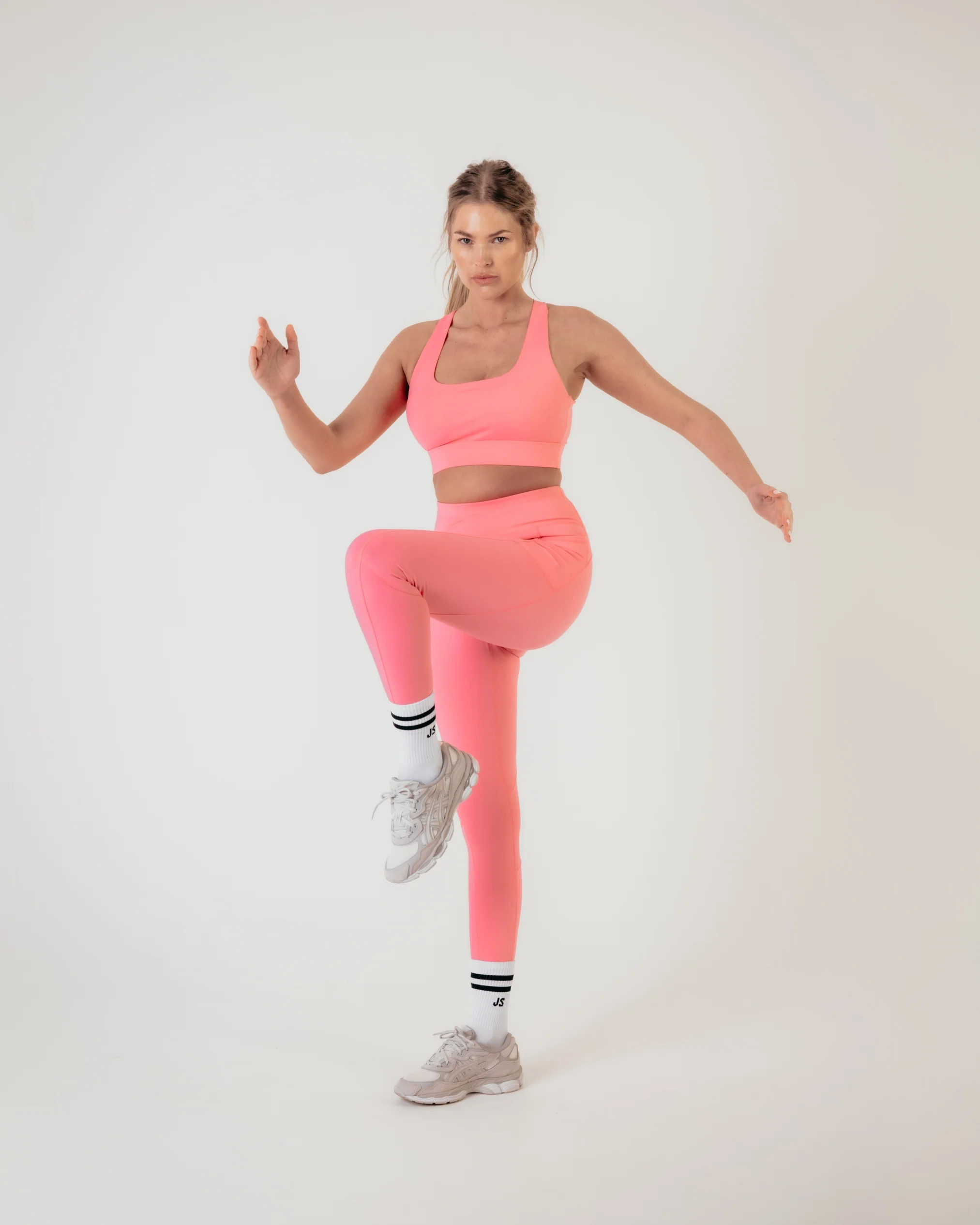 Flex Medium Support Bra - Pink Lemonade - Image 3