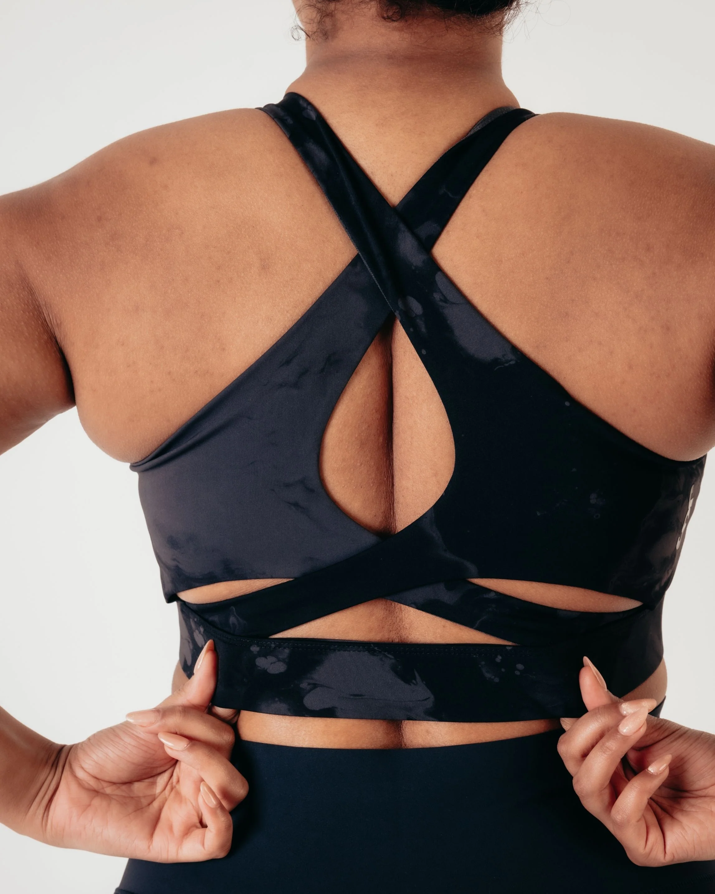 Flex Medium Support Bra - Slate Marble - Image 3
