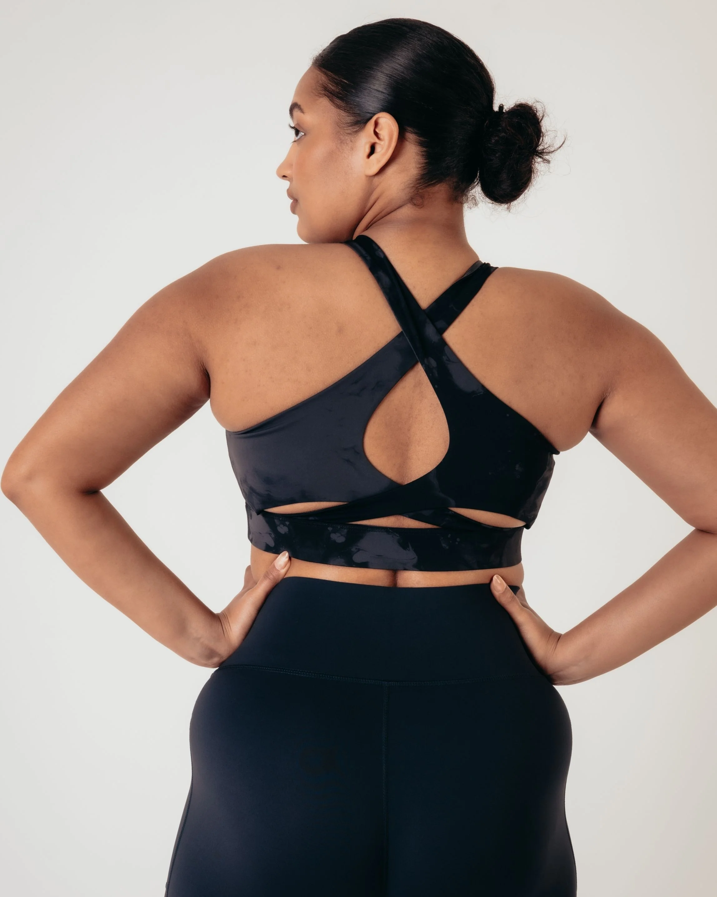Flex Medium Support Bra - Slate Marble - Image 4