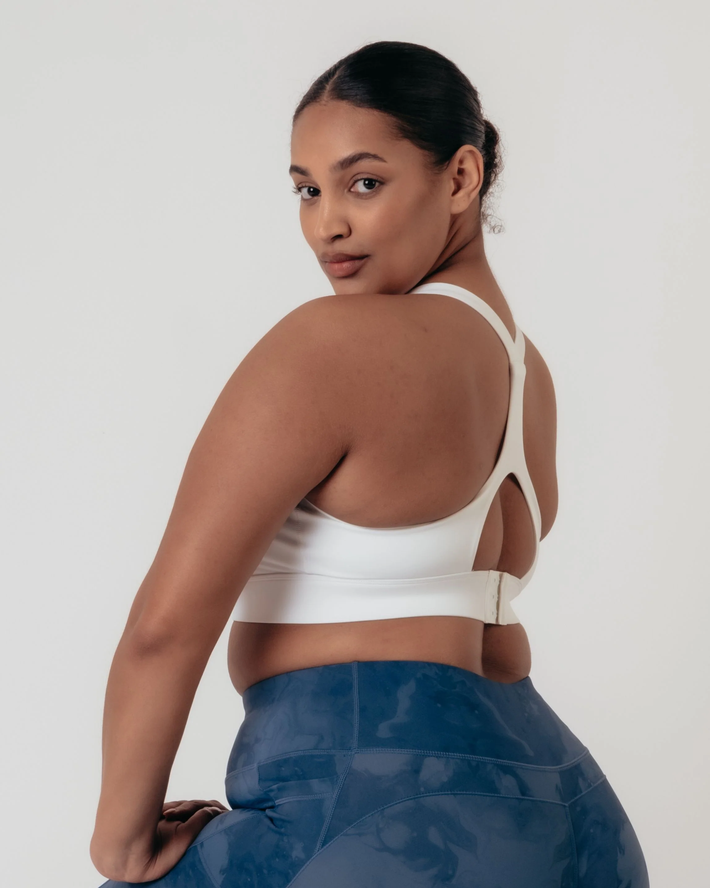 Impact High Support Bra - Optic White - Image 3