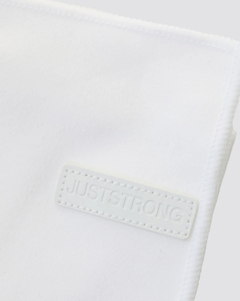 Ivory White Microfibre Towel - Image 3