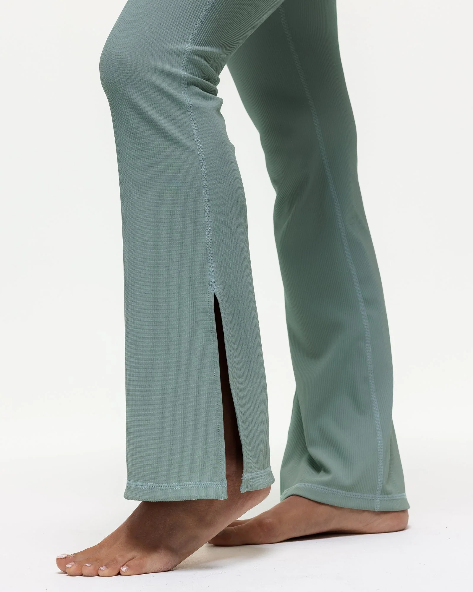 Maya Ribbed Flare Leggings - Seamoss - Image 7