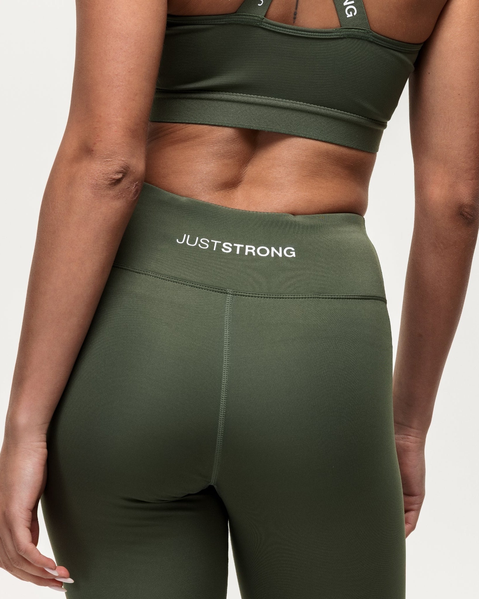 Motion Capri Leggings - Khaki - Image 6