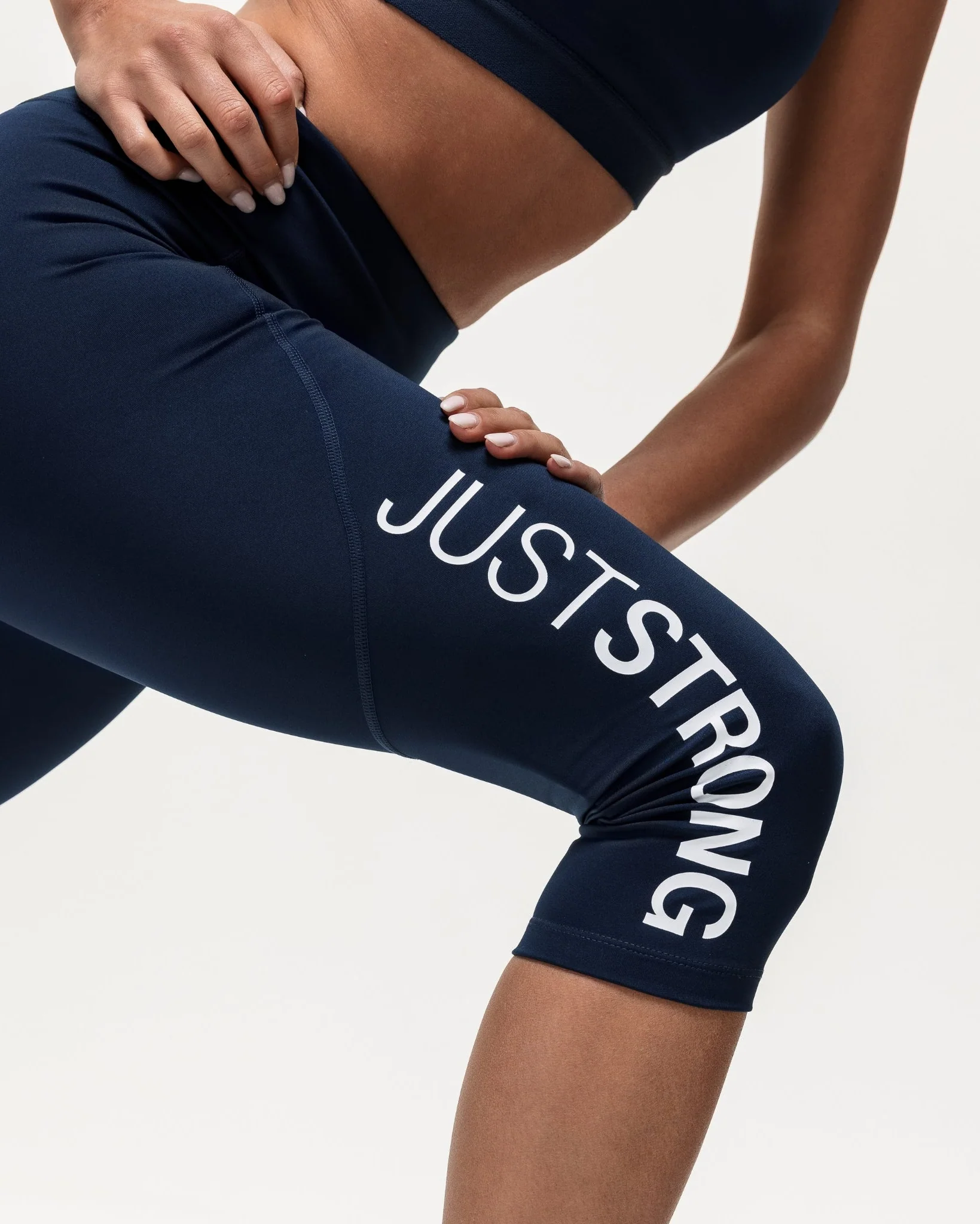 Motion Capri Leggings - Navy - Image 5