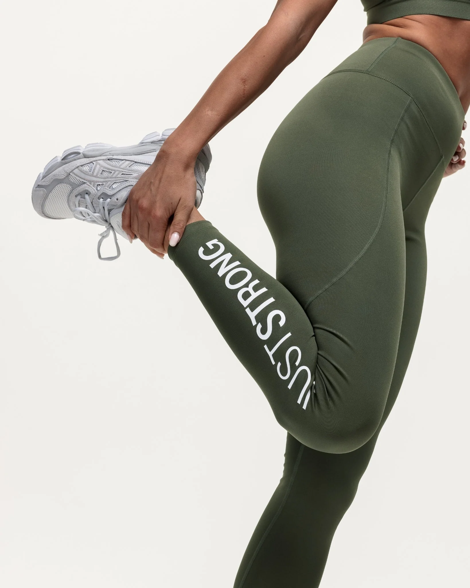 Motion Essential Leggings - Khaki - Image 5
