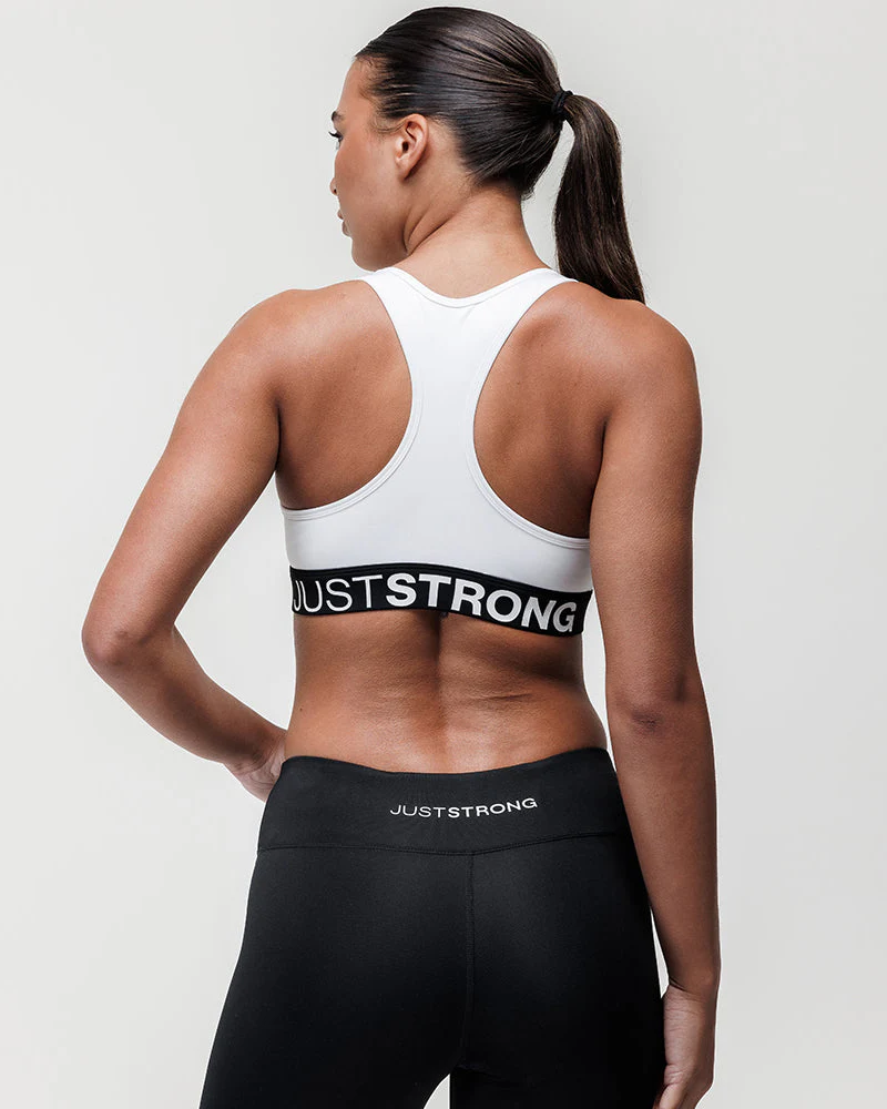 Motion Light Support Bra - White - Image 4