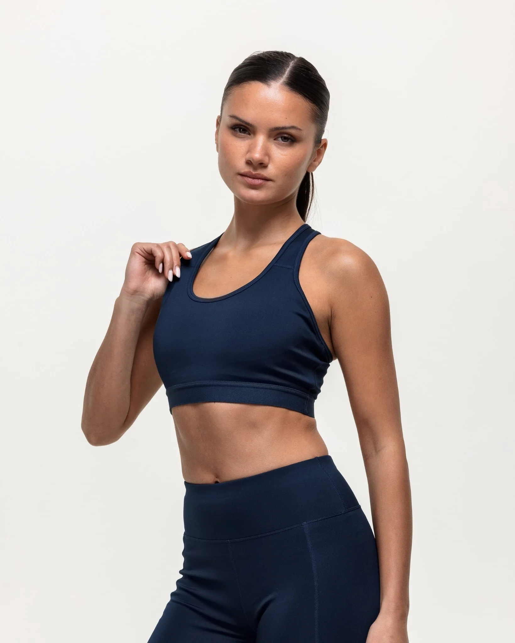 Motion Medium Support Bra - Navy - Image 5