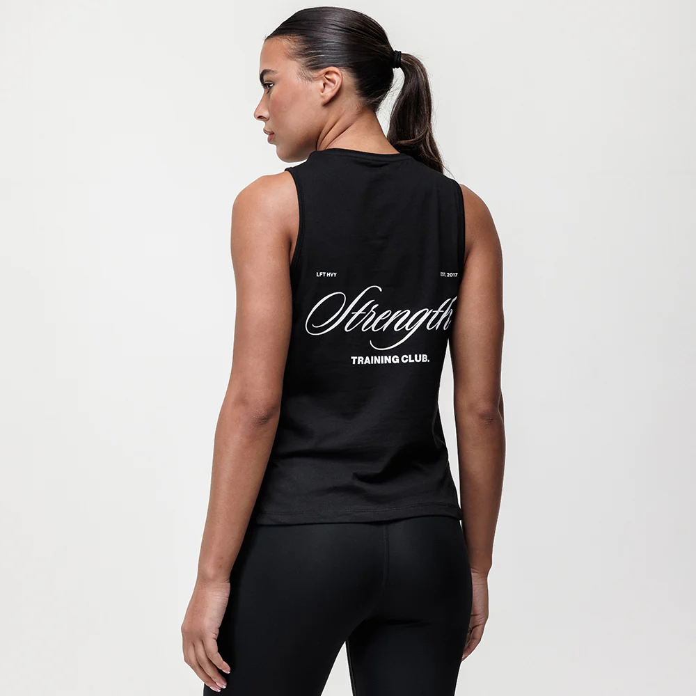 Motion Strength Training Club Tank - Black Onyx - Image 3