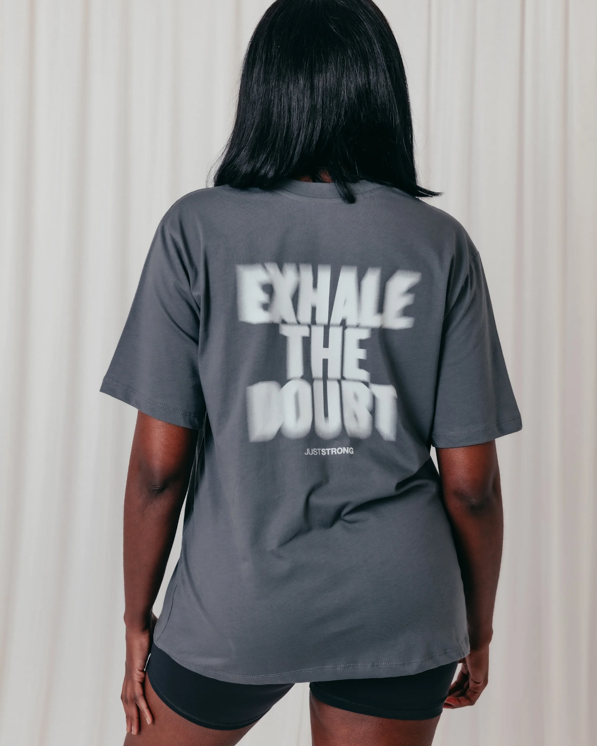 Own It Boyfriend Tee - Graphite - Image 2
