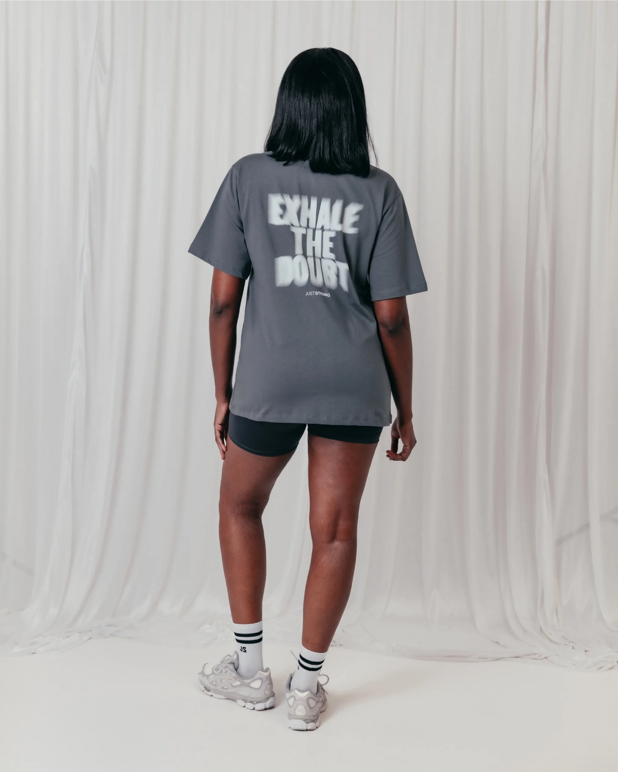 Own It Boyfriend Tee - Graphite - Image 3