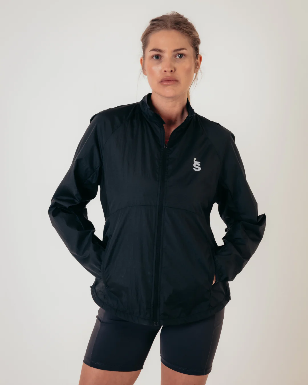 Run Lite Water Resistant Jacket - Black Onyx - Image 5
