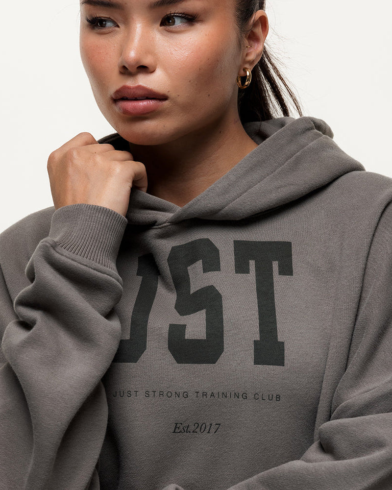 Training Club Oversized Hoodie - Washed Olive - Image 3