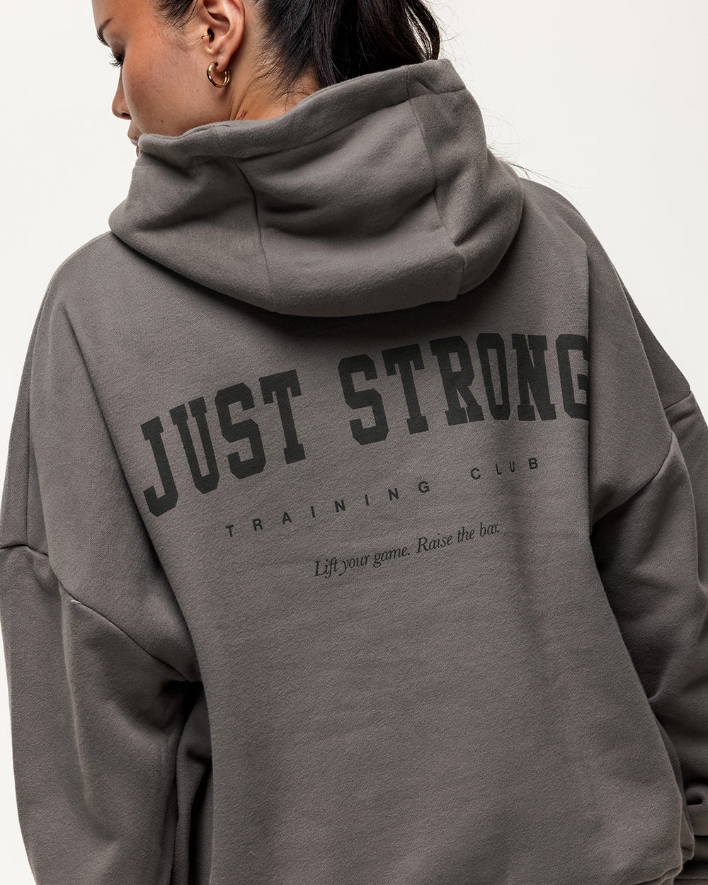 Training Club Oversized Hoodie - Washed Olive - Image 7