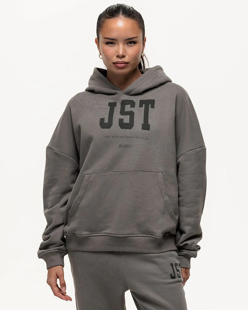 Training Club Oversized Hoodie - Washed Olive - Image 9