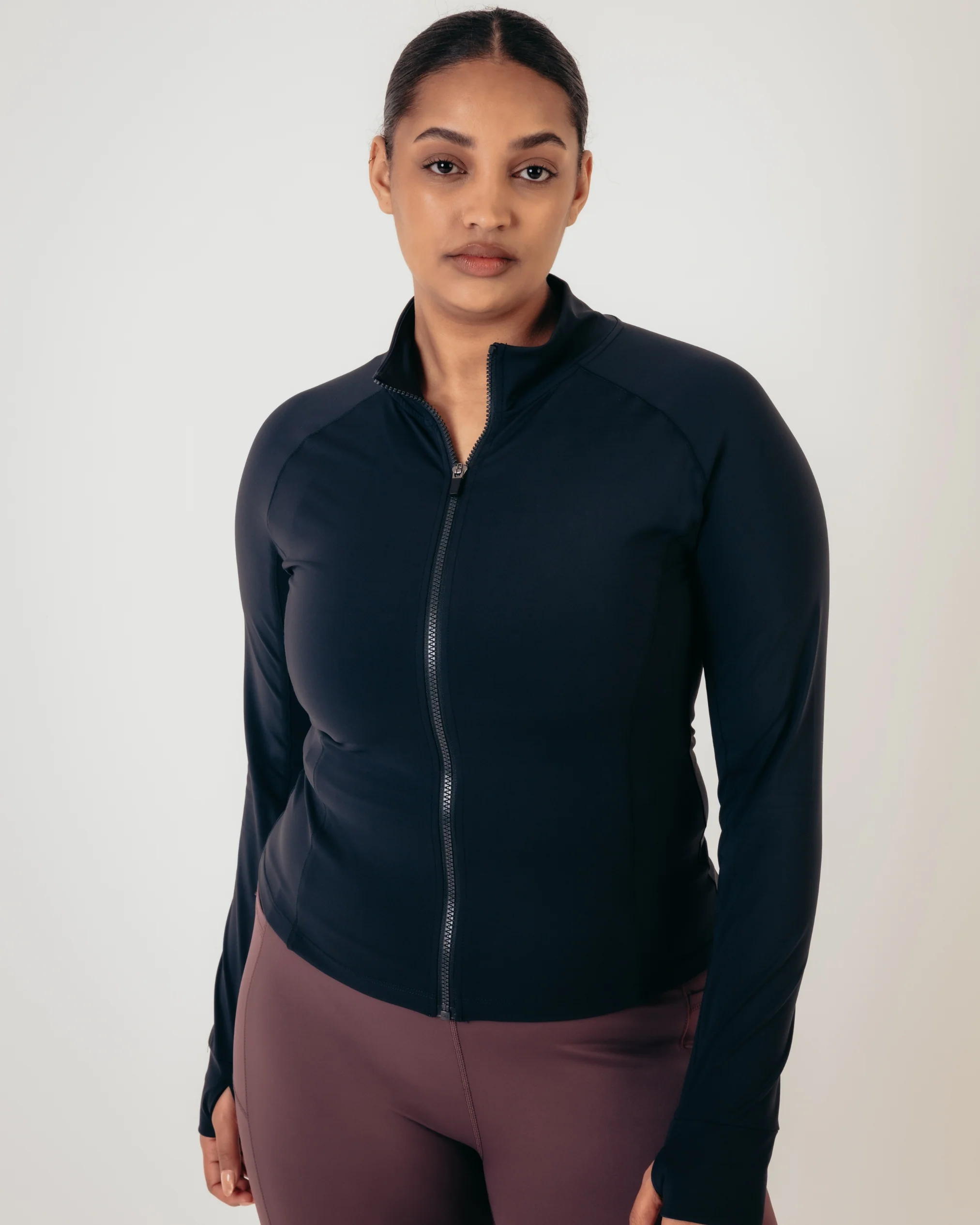 Training Zip Up Jacket - Black - Image 6