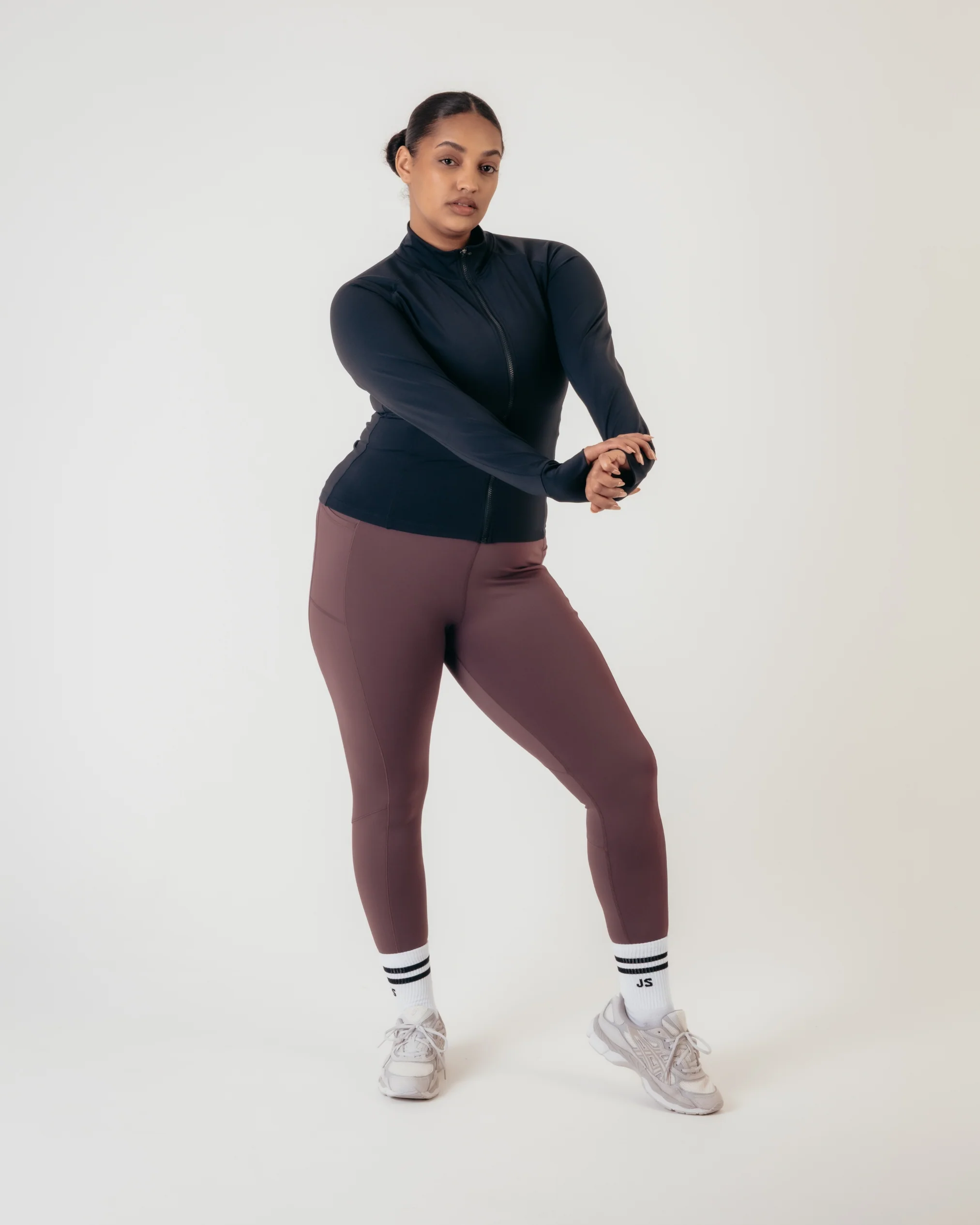 Training Zip Up Jacket - Black - Image 8