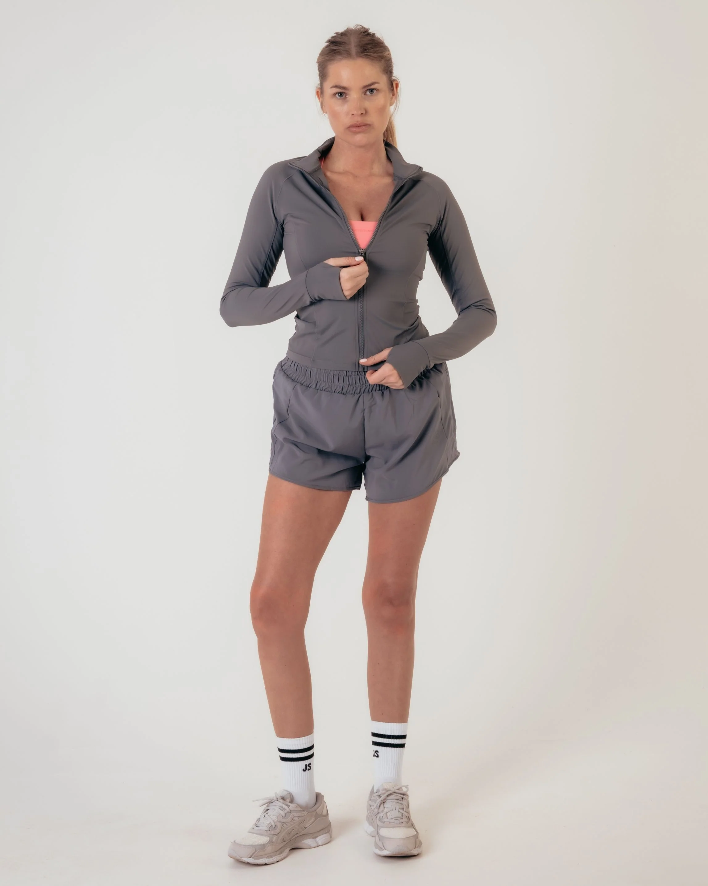Training Zip Up Jacket - Slate - Image 5