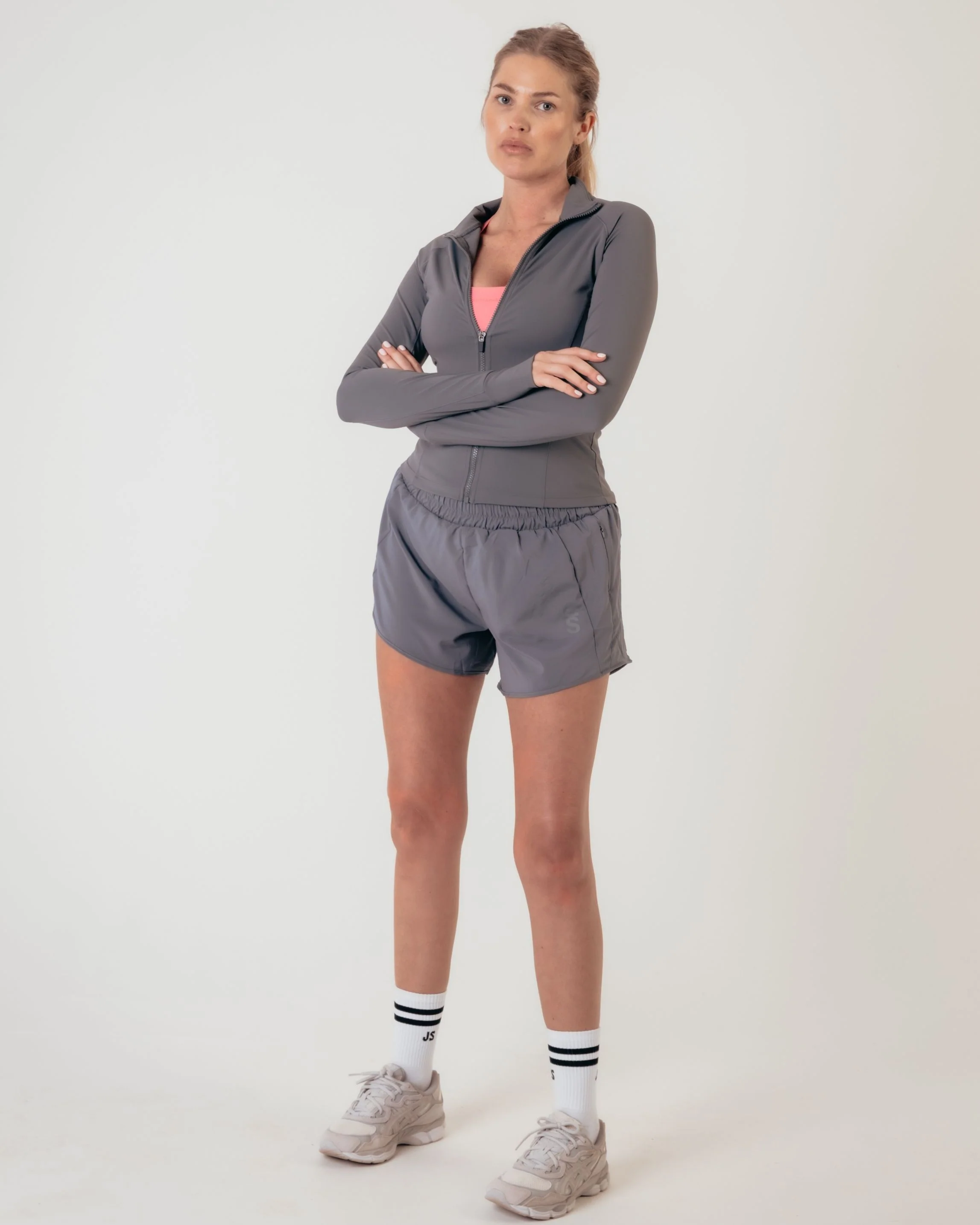 Training Zip Up Jacket - Slate - Image 6