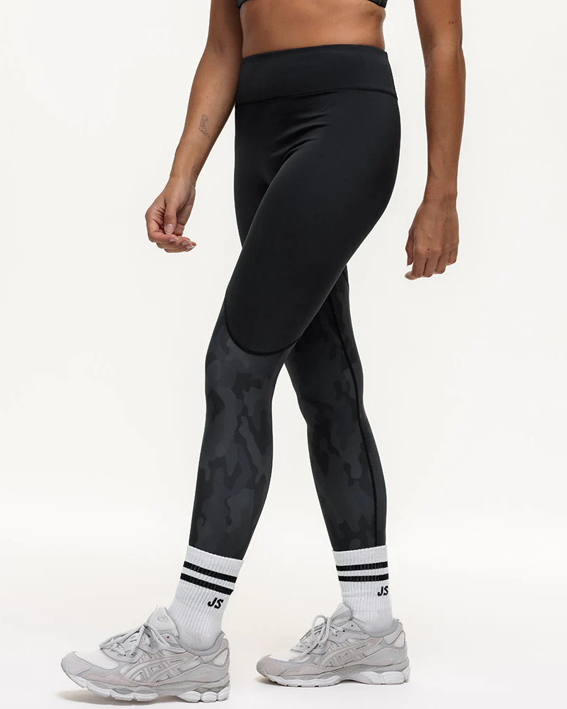Vertex Camo High Rise Leggings - Black Onyx - Image 6