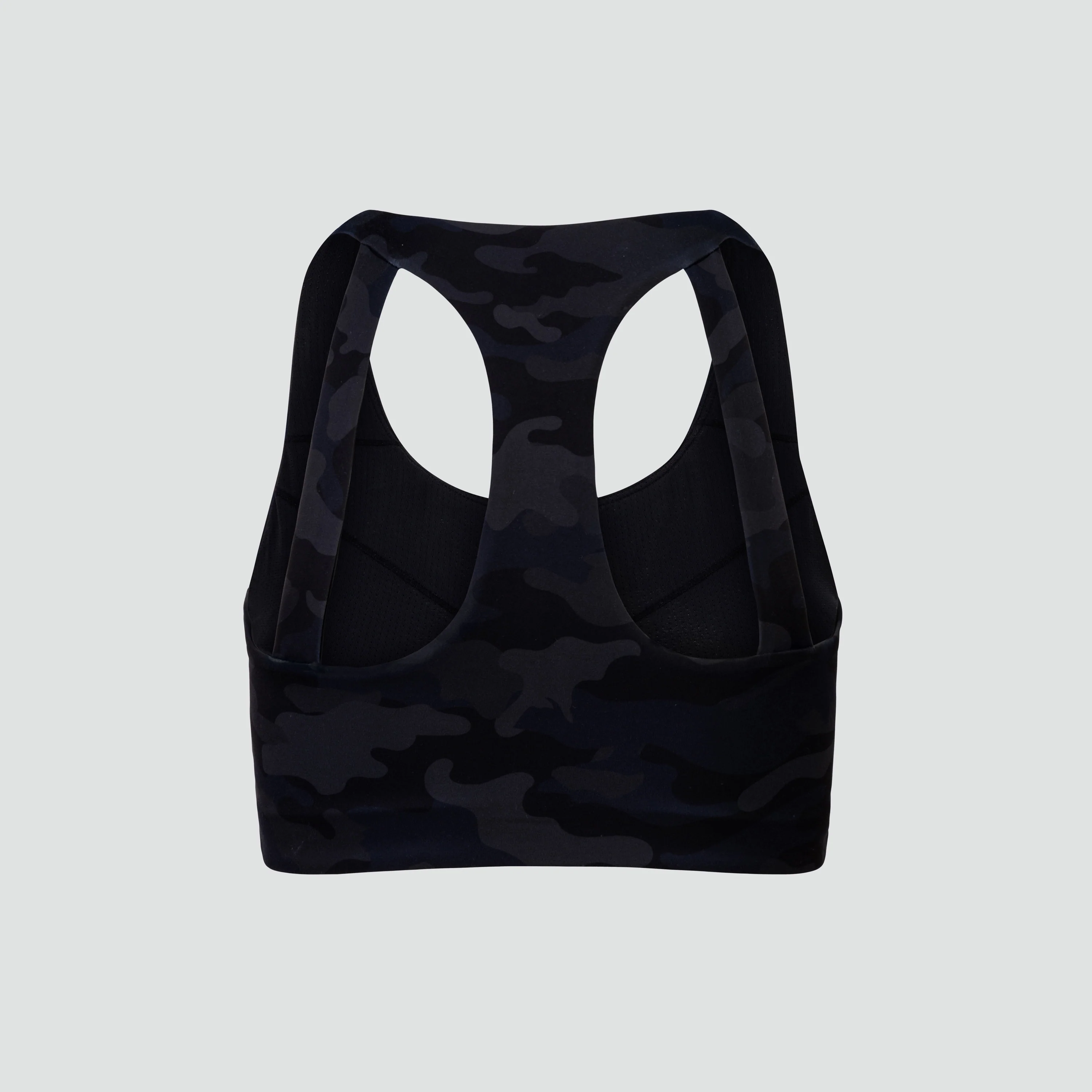 Vertex Camo Multi Strap Sports Bra - Black Onyx - Image 10