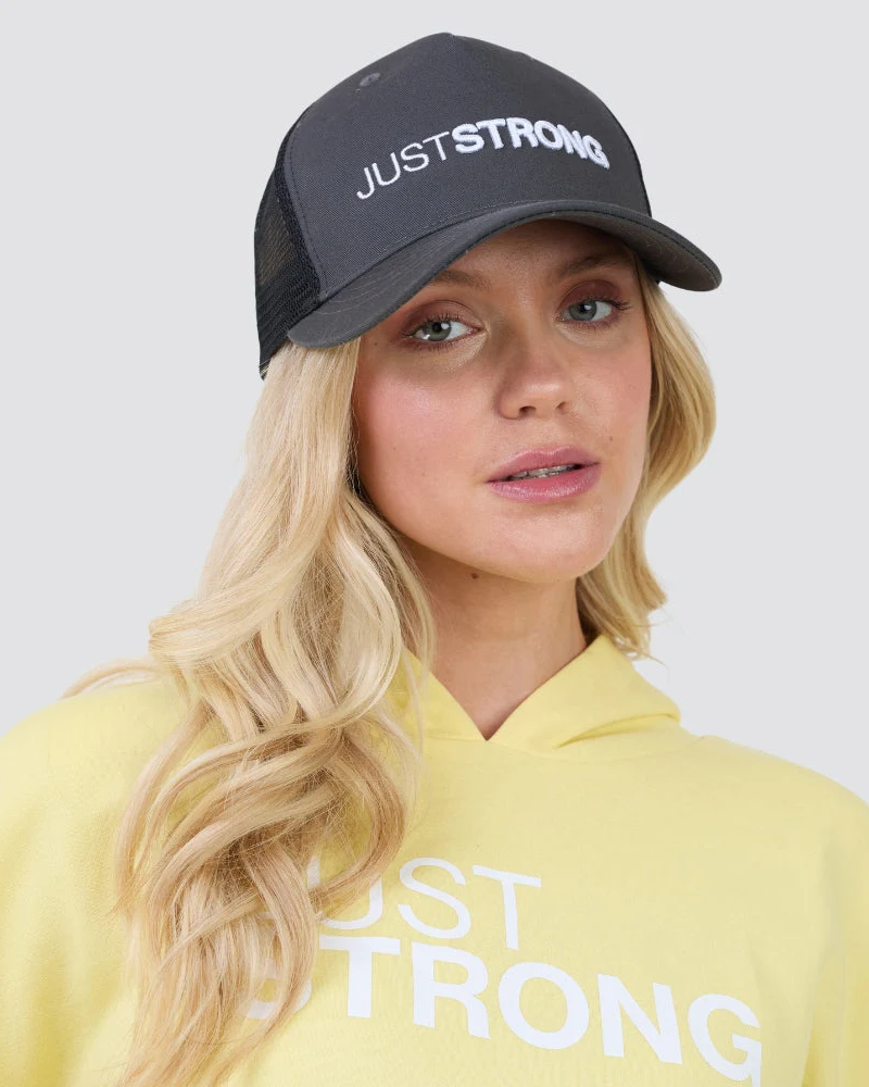 Washed Black Trucker Cap - Image 3